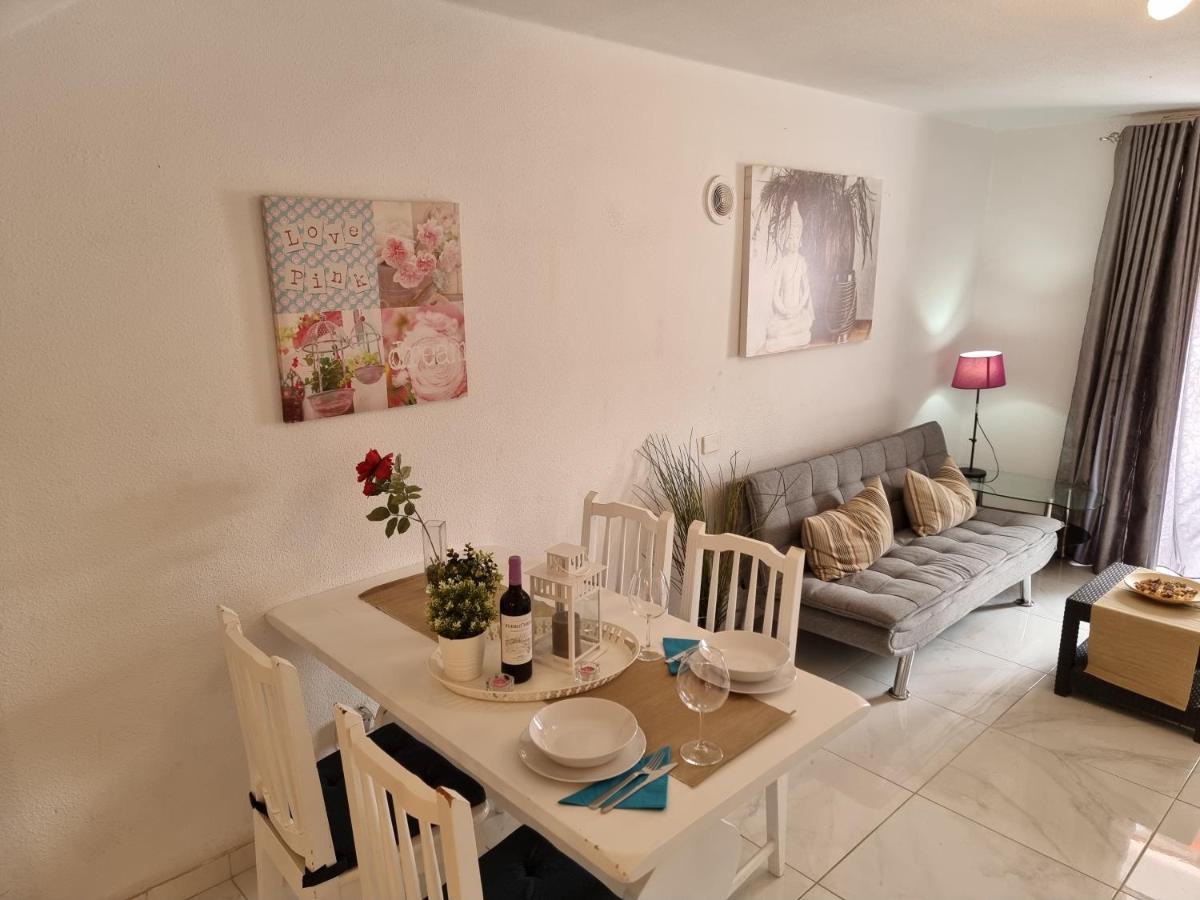 Duplex Apartment Vistamar, Sea-View, Heated Pool In Parque Santiago 2, Wifi Playa de las Americas  Eksteriør bilde