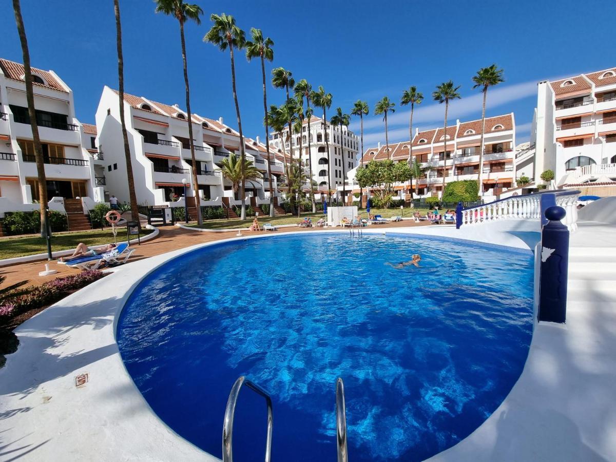 Duplex Apartment Vistamar, Sea-View, Heated Pool In Parque Santiago 2, Wifi Playa de las Americas  Eksteriør bilde
