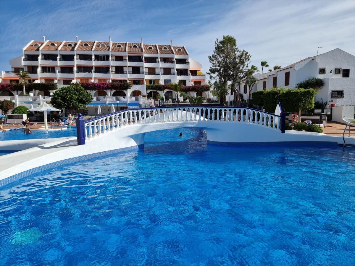 Duplex Apartment Vistamar, Sea-View, Heated Pool In Parque Santiago 2, Wifi Playa de las Americas  Eksteriør bilde