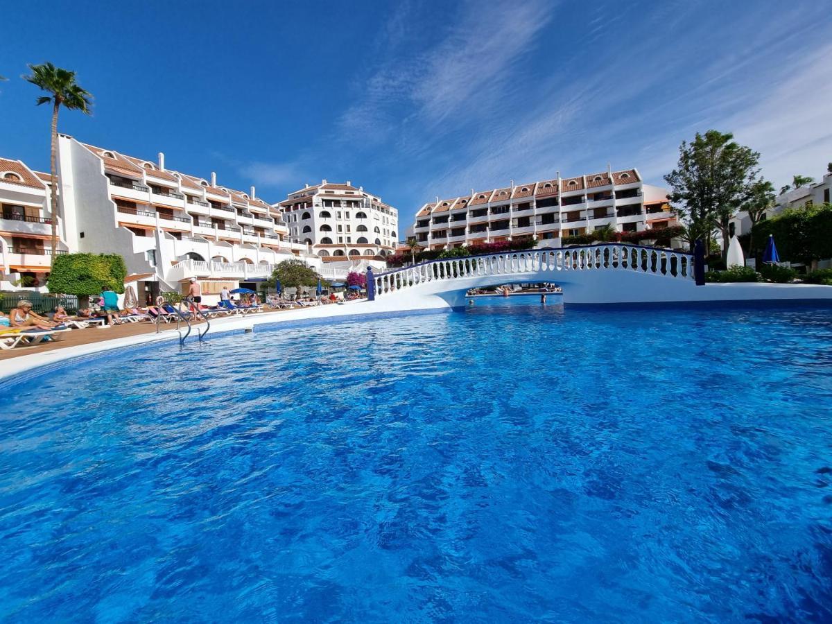 Duplex Apartment Vistamar, Sea-View, Heated Pool In Parque Santiago 2, Wifi Playa de las Americas  Eksteriør bilde