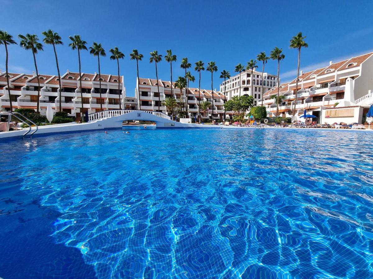 Duplex Apartment Vistamar, Sea-View, Heated Pool In Parque Santiago 2, Wifi Playa de las Americas  Eksteriør bilde