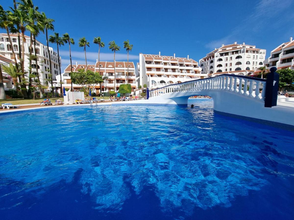 Duplex Apartment Vistamar, Sea-View, Heated Pool In Parque Santiago 2, Wifi Playa de las Americas  Eksteriør bilde