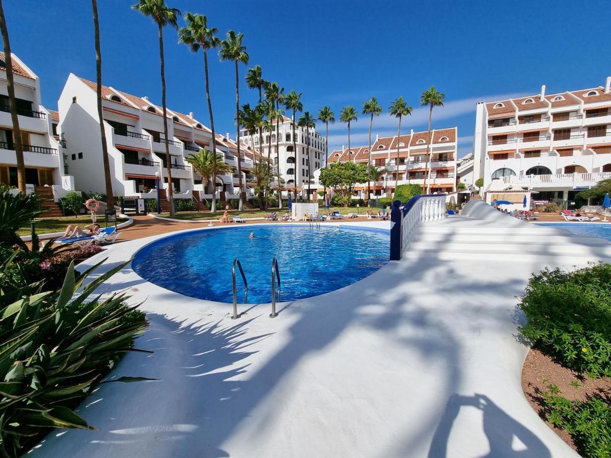 Duplex Apartment Vistamar, Sea-View, Heated Pool In Parque Santiago 2, Wifi Playa de las Americas  Eksteriør bilde