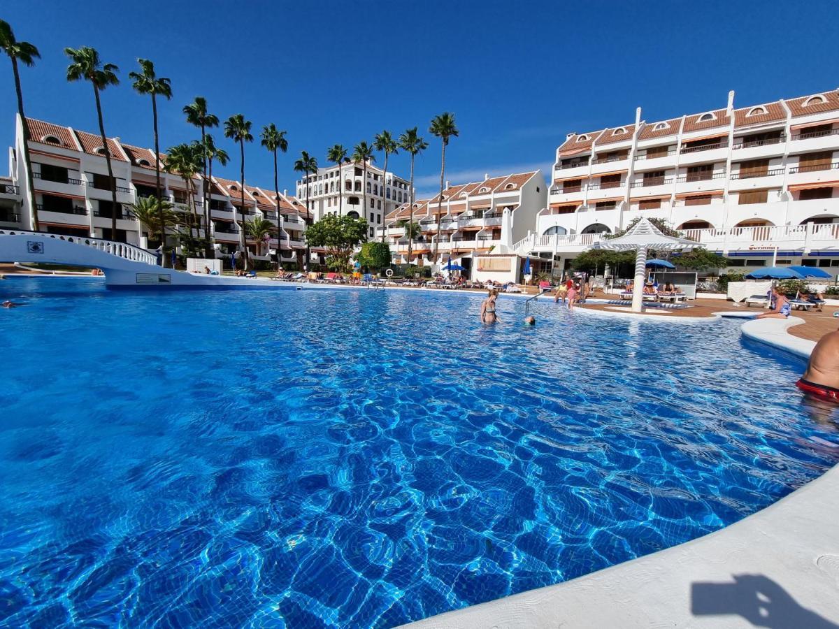 Duplex Apartment Vistamar, Sea-View, Heated Pool In Parque Santiago 2, Wifi Playa de las Americas  Eksteriør bilde