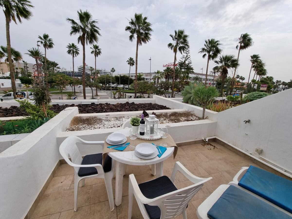 Duplex Apartment Vistamar, Sea-View, Heated Pool In Parque Santiago 2, Wifi Playa de las Americas  Eksteriør bilde