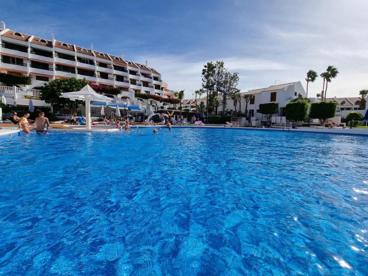 Duplex Apartment Vistamar, Sea-View, Heated Pool In Parque Santiago 2, Wifi Playa de las Americas  Eksteriør bilde
